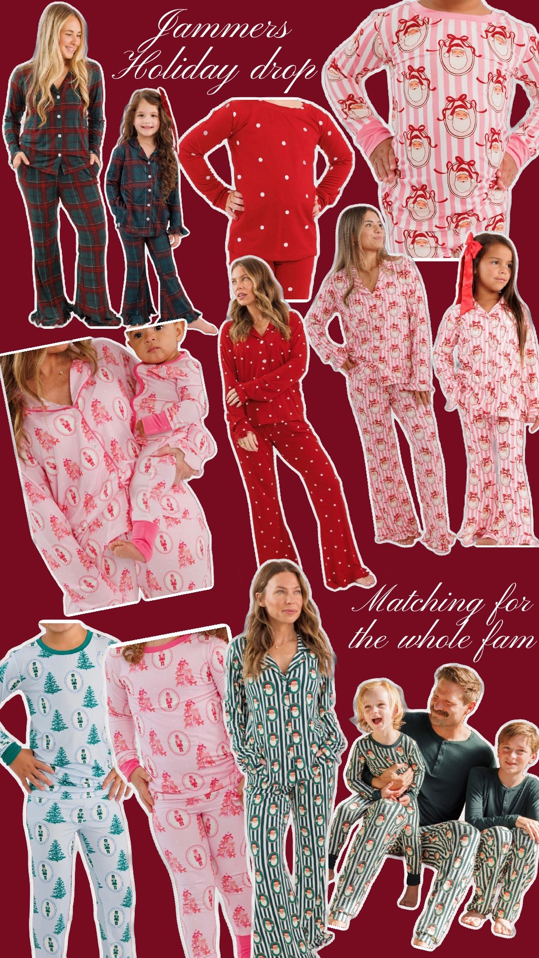 In my Jammers holiday drop! Christmas pjs 🎅🏼🎄🩷 
Family matching pajamas for Christmas

#LTKmomlife #LTKKids #LTKBaby