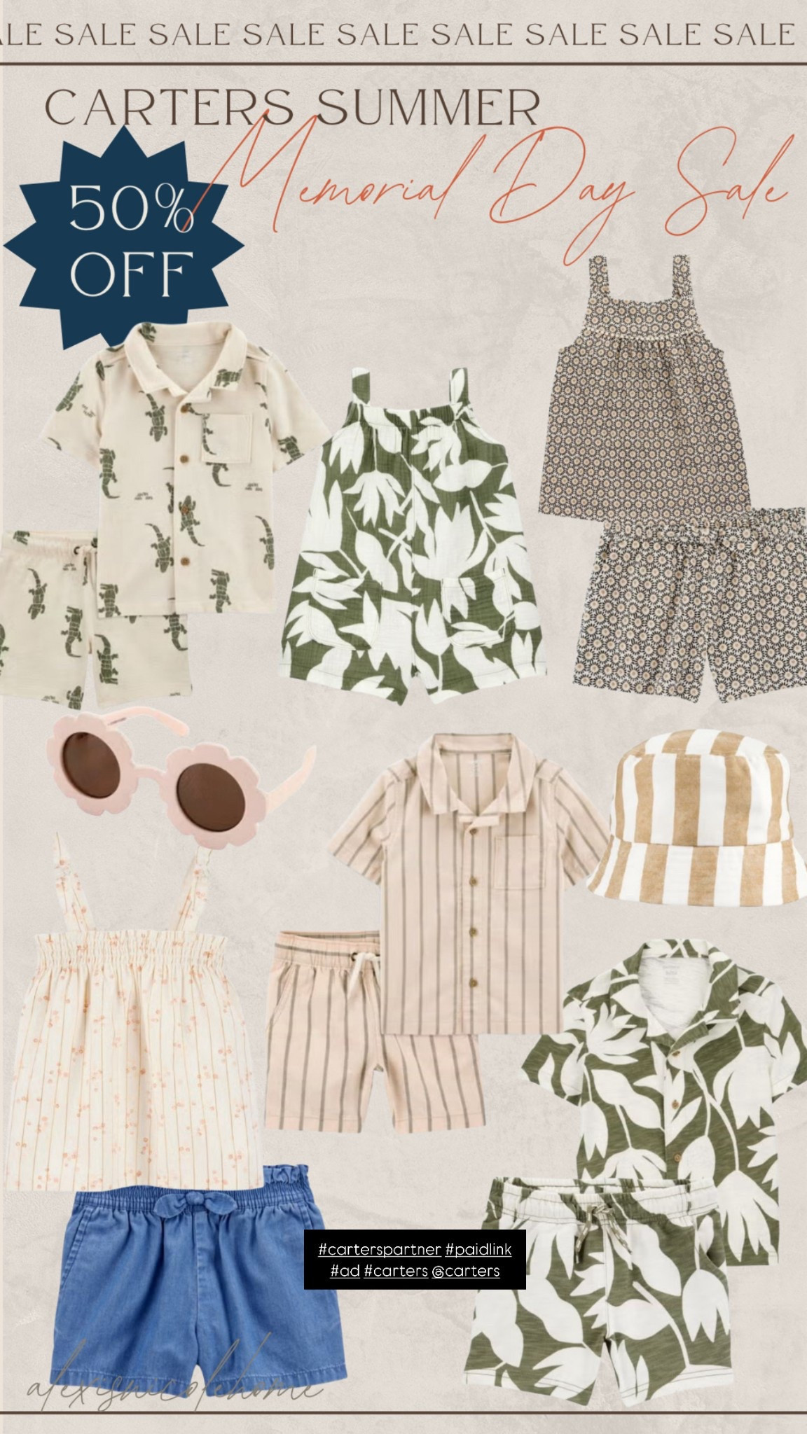 Summer wardrobe stock up time! #ad 50% off sitewide for Memorial Day Weekend at @Carters! 
Carter’s has always been a staple in my son’s wardrobe because they have the cutest styles at such a good price + they always last through all the adventures and rough play! 

#carters #carterspartner #paidlink https://liketk.it/5eqks


#LTKSummerEdit #LTKSaleAlert #LTKKids