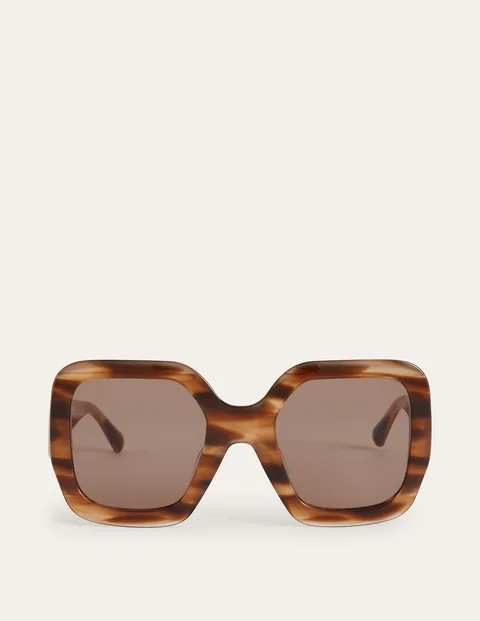 Oversized Tort Sunglasses | Boden (US)
