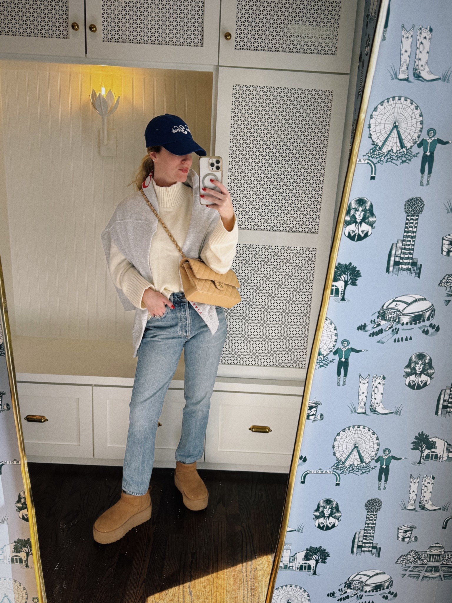 Running errands after the snow storm!