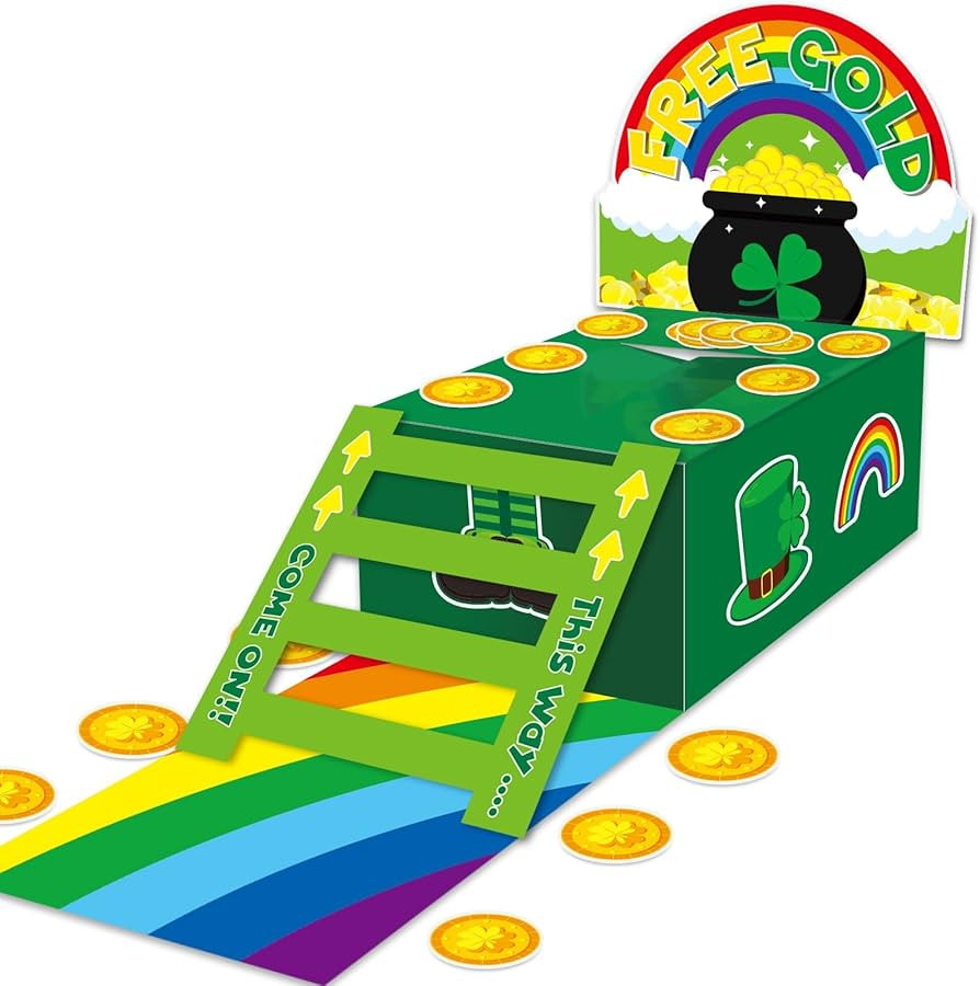 St Patrick's Day Trap Kit DIY Catch a Leprechauns Trap Craft Set Supplies St Patrick's Day Party ... | Amazon (US)