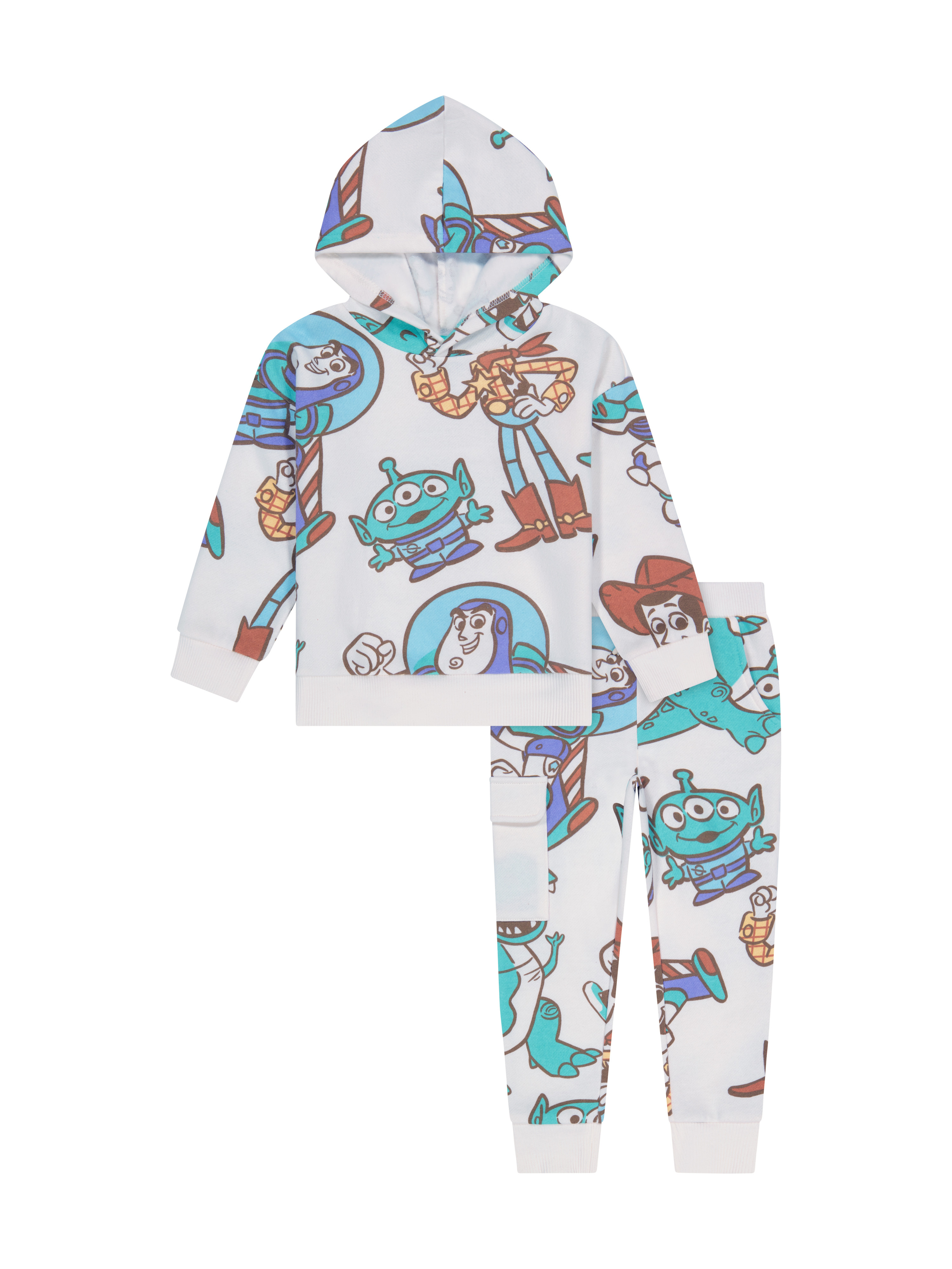 Toy Story Toddler Boy Hoodie and Joggers Set, Sizes 12M-5T | Walmart (US)