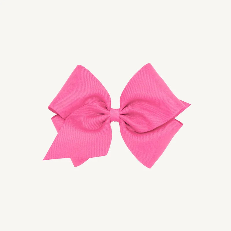 Wee Ones Hair Bow - Palm Beach Pink | The Beaufort Bonnet Company