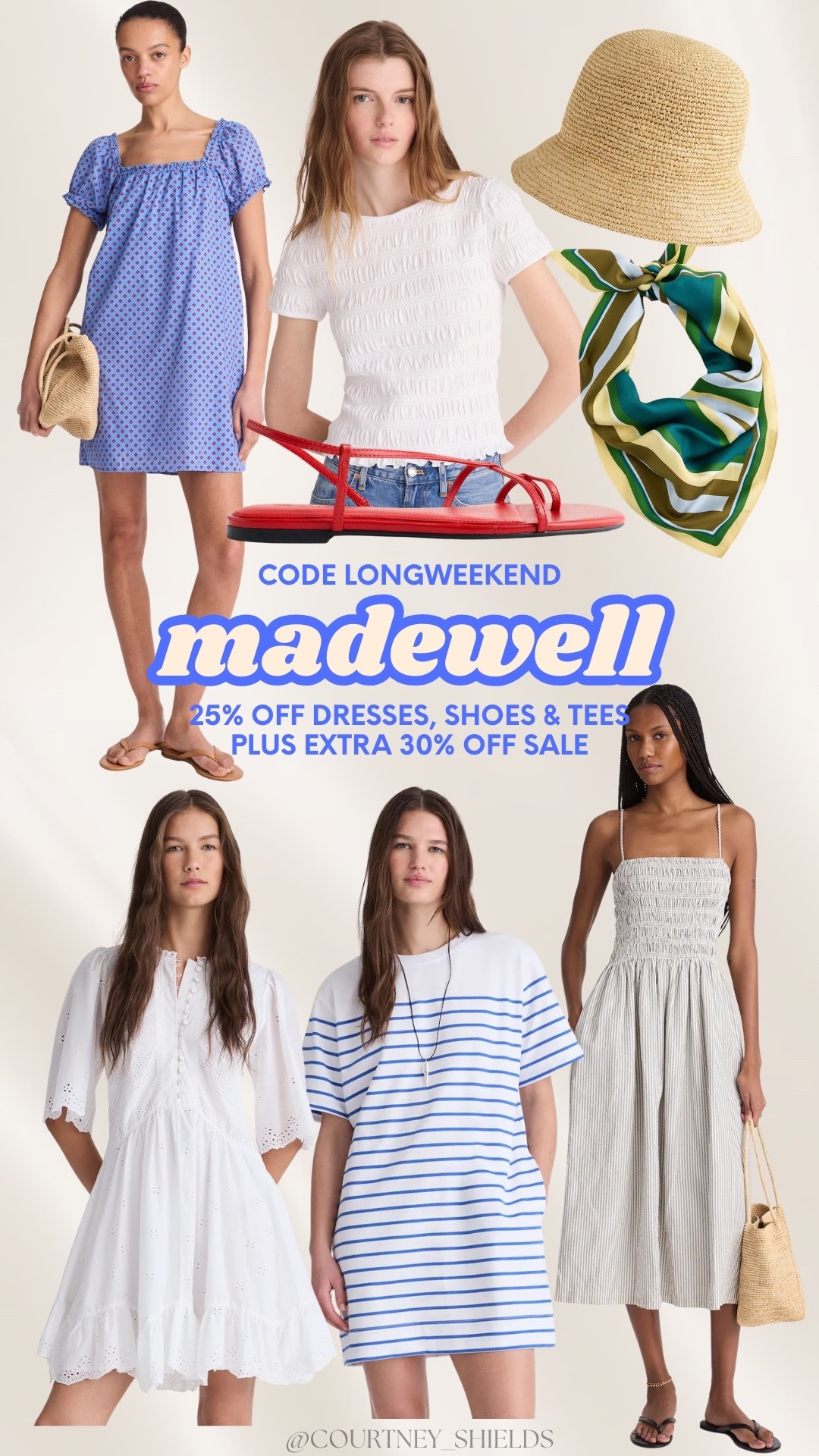 Code LONGWEEKEND! So many cute options at madewell on sale