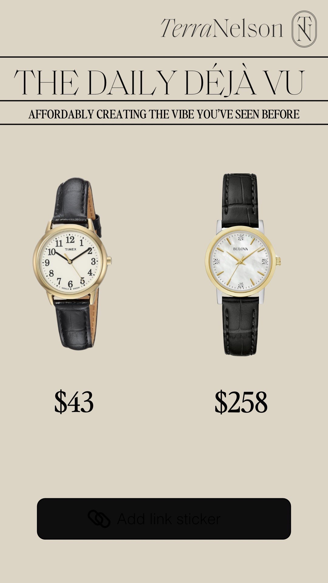 I’ve been looking for a classic black leather watch for a while and these two from Amazon are my favorites 