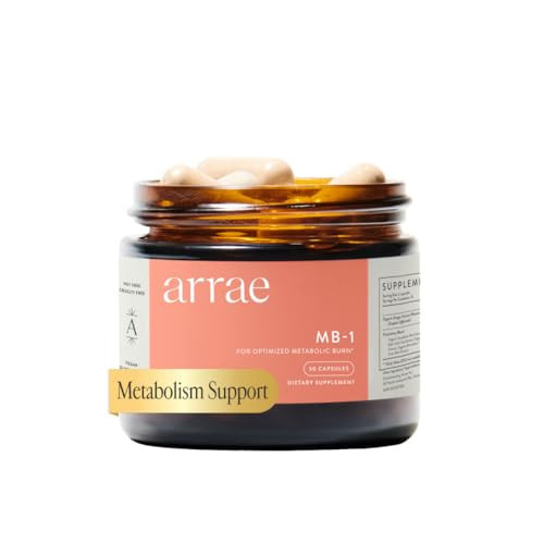Arrae MB-1 Metabolism Support Supplement for Women | Natural Digestive & Energy Formula | 30 Capsules | Amazon (US)