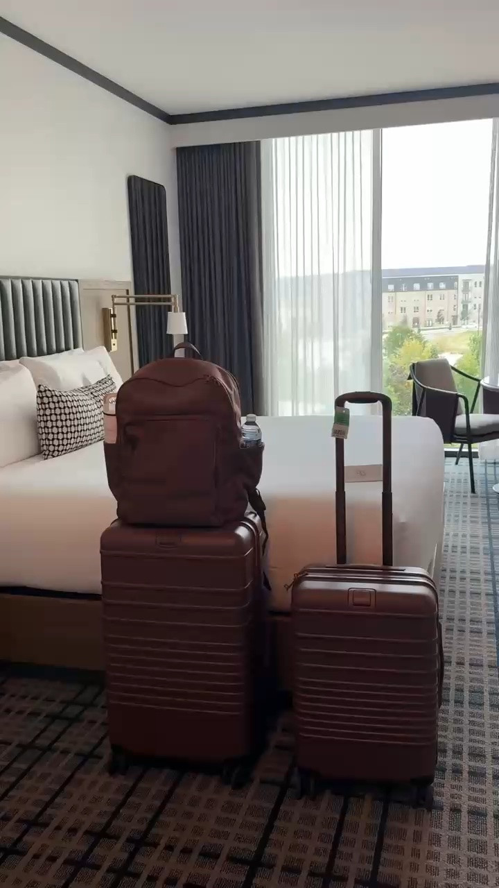 This was my first time packing with my new Beis luggage setup, and honestly, with so many new luggage brands out there I assumed Beis might be mostly social media hype. 🤔 I was wrong. 😑
Within 10 minutes of being in the airport, I was already thinking that this was one of the best luggage brands I’d tested in a while. 🙌
The first thing I noticed was the ease. The wheels are buttery smooth, and the soft, padded handle is next level. I don’t think I’ve ever had a suitcase with a handle that felt this luxe.
And that handle! 😍
Both the Carry-On and Medium have that incredibly soft, almost memory-foam-like grip. It’s such a small detail, but it makes a surprisingly big difference when you’re dragging your luggage through an airport. 😅
And packing for LTKCon really put the suitcases to the test. 📋

I intentionally kept my medium suitcase half empty because I knew I’d be bringing lots of free gifts back with me. And trust me, it was FULL on the return trip! 🏋🏻‍♀️ I definitely stretched those zippers to the max. Even with all that weight, the suitcase didn’t dip like some others I’ve used. 🧳

So far, Beis is making a very good first impression. 🌟

#LTKCon #PackWithMe  #TravelPacking #Luggage #StylishTravel #TravelSuitcase @beistravel #LTKBag

#LTKOver40 #LTKPetite #LTKTravel