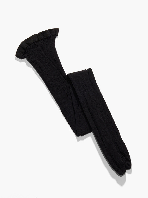 Fatal Attraction Fishnet Pantyhose in Black | SAVAGE X FENTY | Savage x Fenty - North America