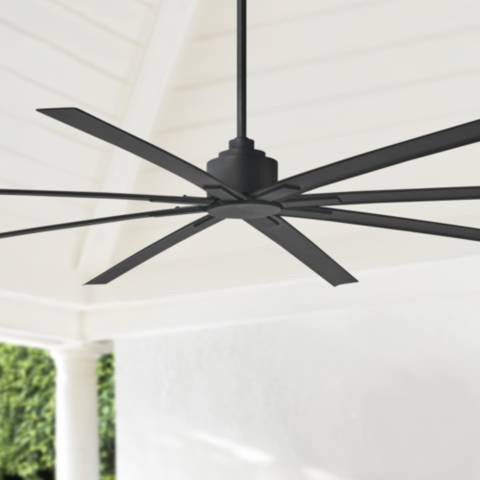 84" Minka Aire Xtreme H2O Coal Wet Ceiling Fan with Remote Control - #80E32 | Lamps Plus | Lamps Plus