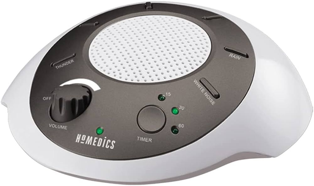 Homedics SoundSleep White Noise Sound Machine, Gold, Small Travel Sound Machine with 6 Relaxing N... | Amazon (US)
