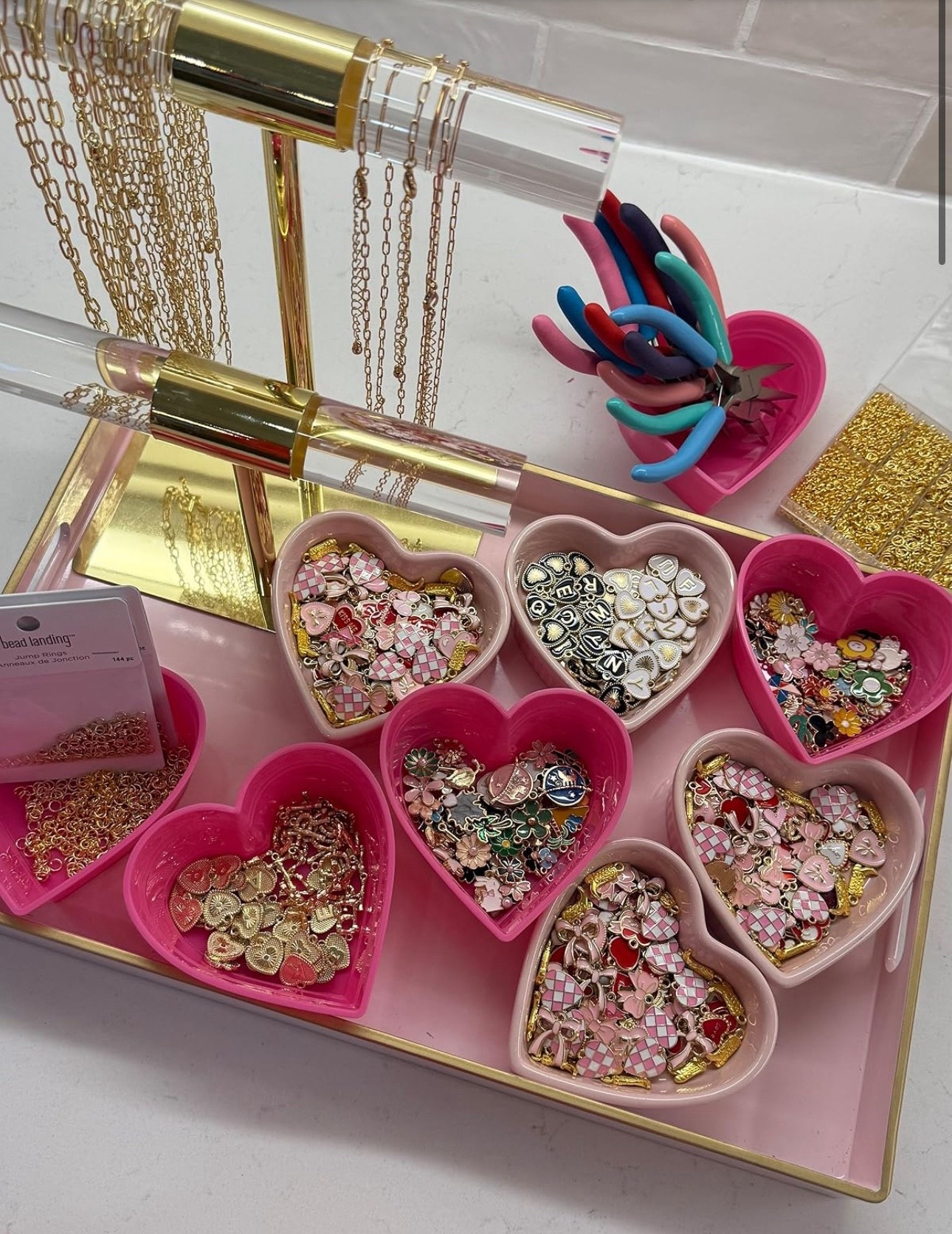 Girls night craft!! Charm necklaces are always a hit! 

Girls night trending fun ideas gno activities craft idea charm necklace 

#LTKSeasonal #LTKdayinmylife #LTKmomlife