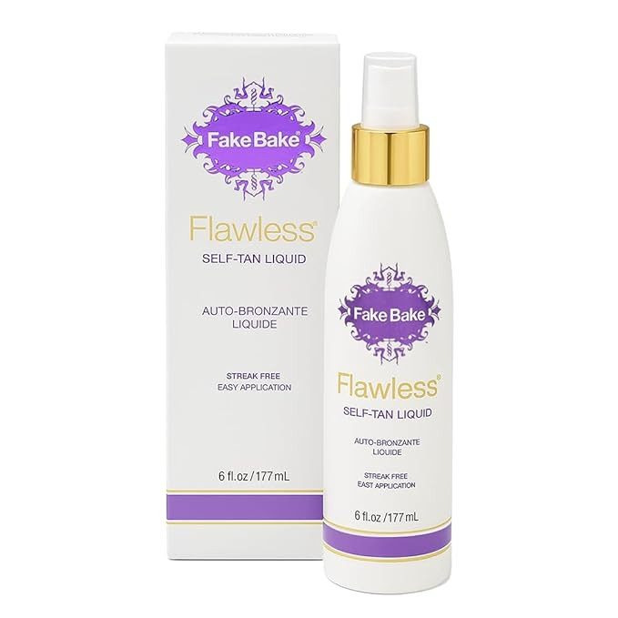 Fake Bake Flawless Self-Tanning Liquid Streak-Free, Long-Lasting Natural Glow For All Skin Tones ... | Amazon (US)