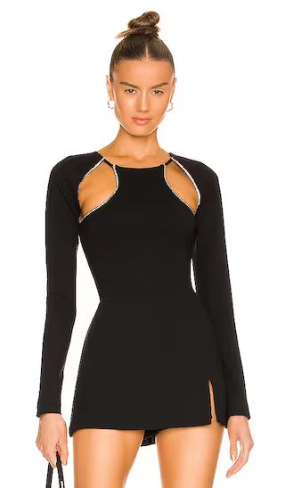 Peyton Bodysuit in Black | Revolve Clothing (Global)