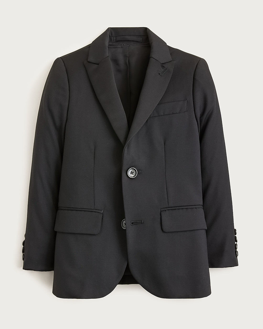 Boys' Ludlow peak-lapel tuxedo jacket in Italian wool | J. Crew US