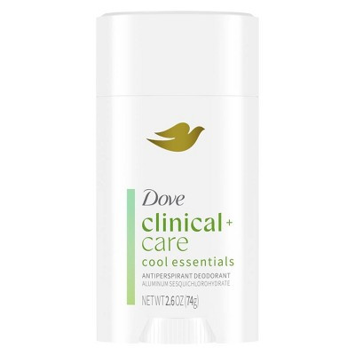 Dove Beauty Clinical 96-Hour Protection Antiperspirant & Deodorant Stick - Cool Essentials - 2.6oz | Target