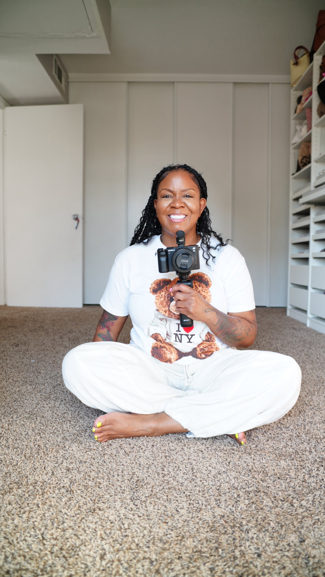 When you see this bag, just know I’m working… and if you call me to work, best believe I’m pulling up with this big ol’ bag lol….

Who would’ve thought when I purchased this MCM tote it would turn into my favorite work bag? She’s even been on a few trips with me 😉….

Everything you see here are the key pieces I use to create content, whether I’m at home or on the go!

I’m such a gadget person… low-key already thinking about adding another camera to the family 😝🤔…. 

All my camera equipment is saved in my highlights and linked on my LTK (bio)

Tools featured ⤵️
McM Large Tote @mcmworldwide 
Dji @djiglobal @dji 
Dji Neo Drone 
Dji Pocket Osmo 3

Sony @sony @sonyalpha @sonyalphafemale 
A7c
Mic 
Shooting Grip

@amazon 
Led Light
Tall Tripod 
Med Heavy Duty Tripod 
Power Bank 

#creatortools #contentcreatorlife #contentcreators #behindthescenes🎬 #whatsinmybag #mcmbag #contenttools  #camerabag #influencerlife

#LTKBeauty #LTKFindsUnder50 #LTKFindsUnder100