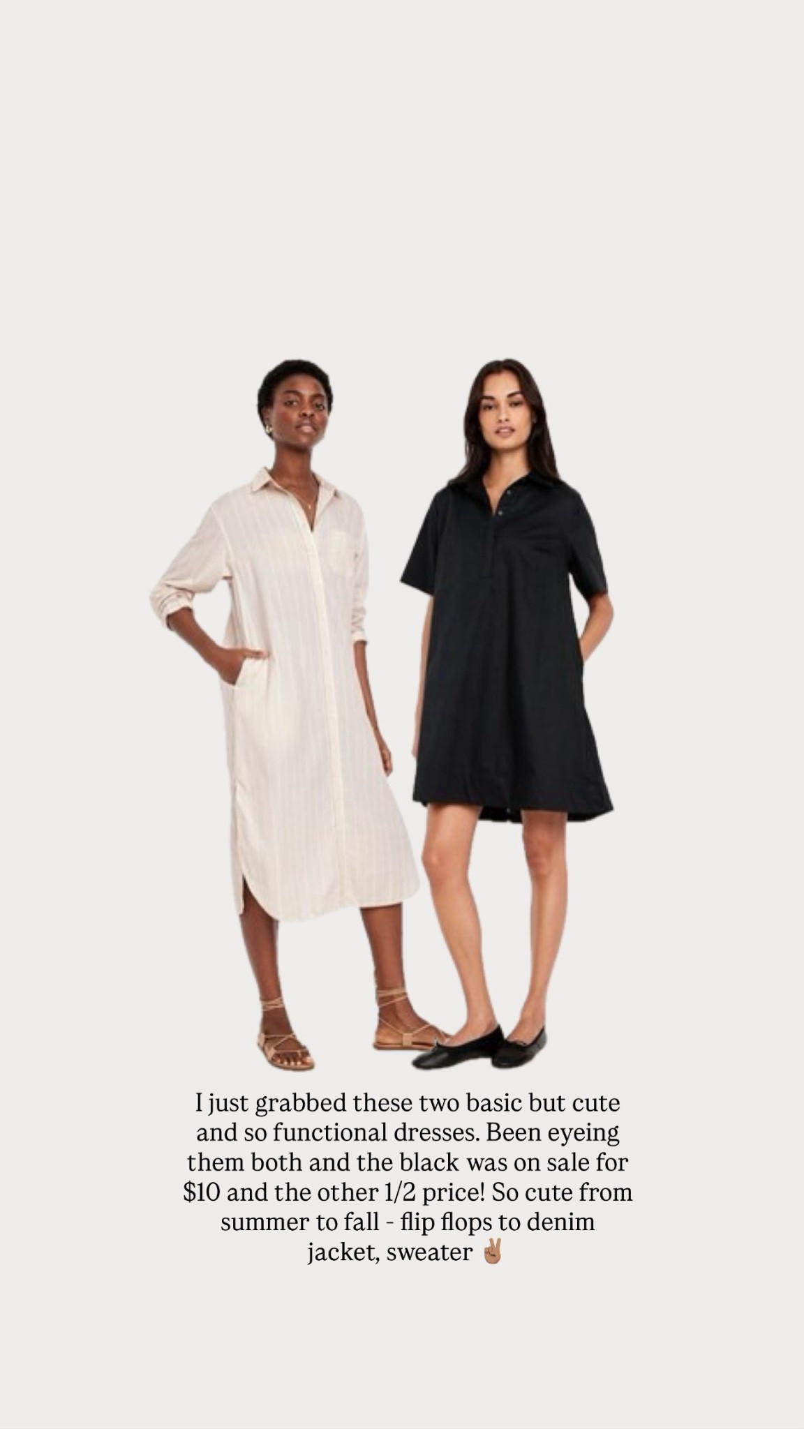 Love both these transitional dresses! Summer to fall, I got you  

#LTKSaleAlert #LTKSeasonal #LTKPlusSize