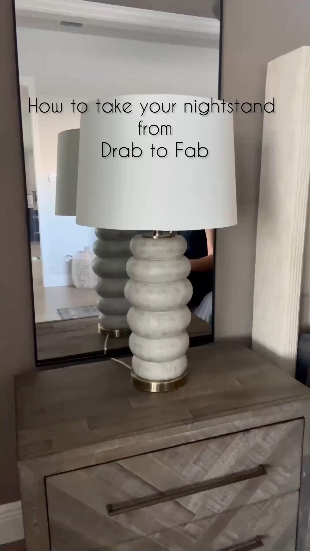 Nightstand Glow Up
Nightstand, mirror, table lamp, coffee table book, brown glass vase, faux stems, marble trinket bowl, transitional home, modern decor, amazon find, amazon home, target home decor, mcgee and co, studio mcgee, amazon must have, pottery barn, Walmart finds, affordable decor, home styling, budget friendly, accessories, neutral decor, home finds, new arrival, coming soon, sale alert, high end look for less, Amazon favorites, Target finds, cozy, modern, earthy, transitional, luxe, romantic, home decor, budget friendly decor, Amazon decor #amazonhome #wayfair

#LTKHome #LTKSeasonal #LTKWatchNow