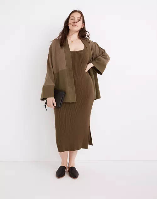 Brodale Sweater Tank Dress | Madewell