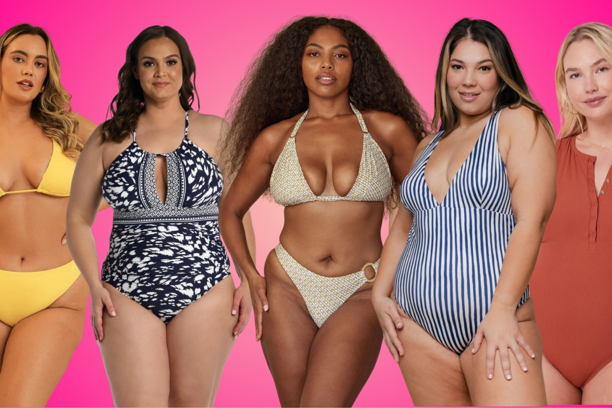 Just around the corner! Check out these fabulous plus size women’s swimwear brands for your next warm weather escape! Plus size style, plus size women wear, plus size swimsuits for women, cute plus size style, plus size swimsuits that are cute.

#LTKSwim #LTKPlusSize #LTKSeasonal