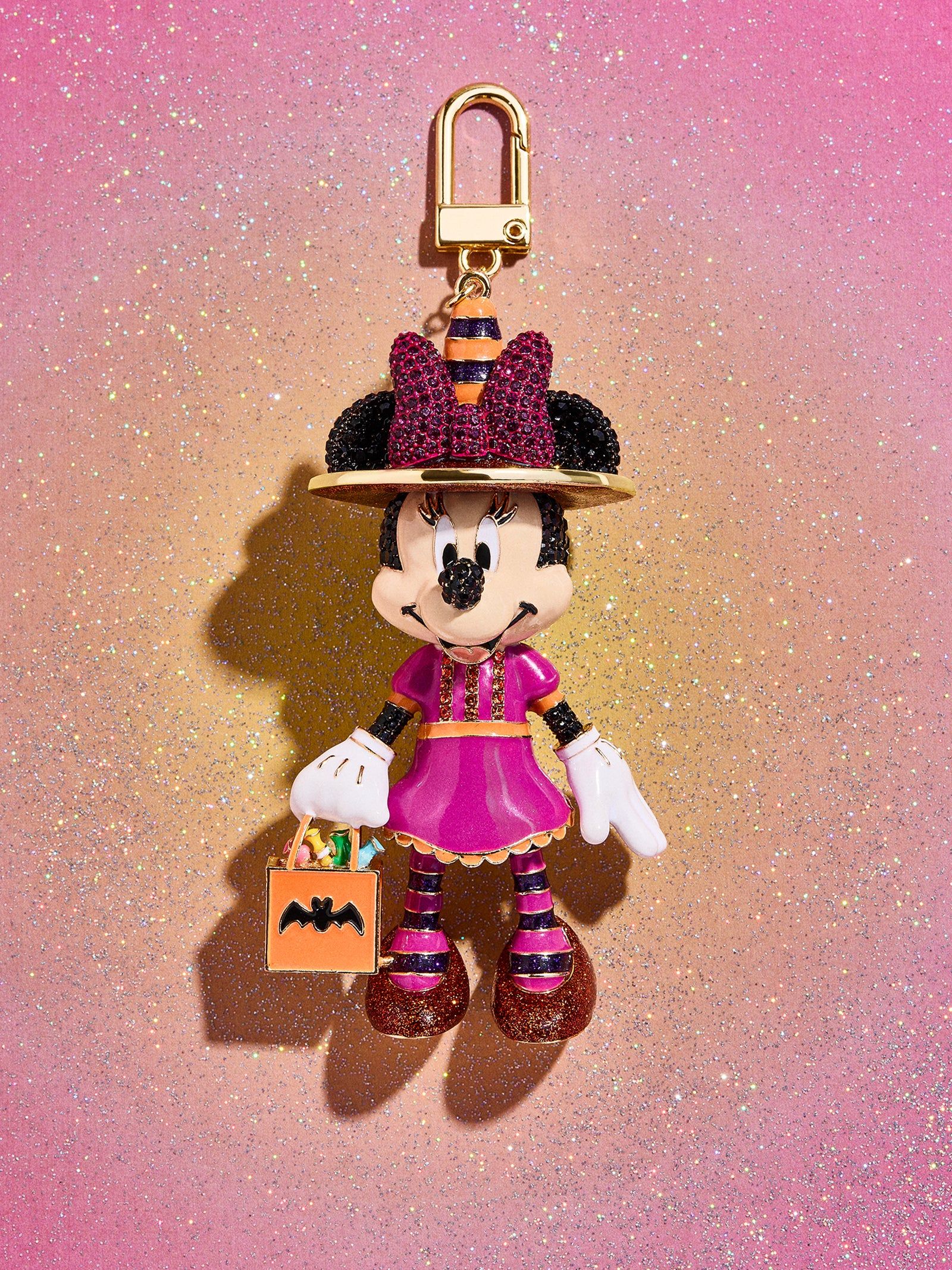 Minnie Mouse Disney Trick Or Treat Bag Charm - Minnie Mouse | BaubleBar (US)