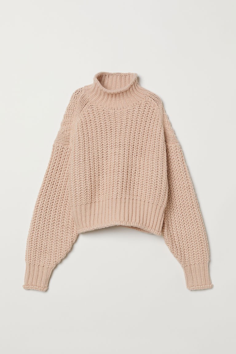 Ribbed Turtleneck Sweater | H&M (US + CA)