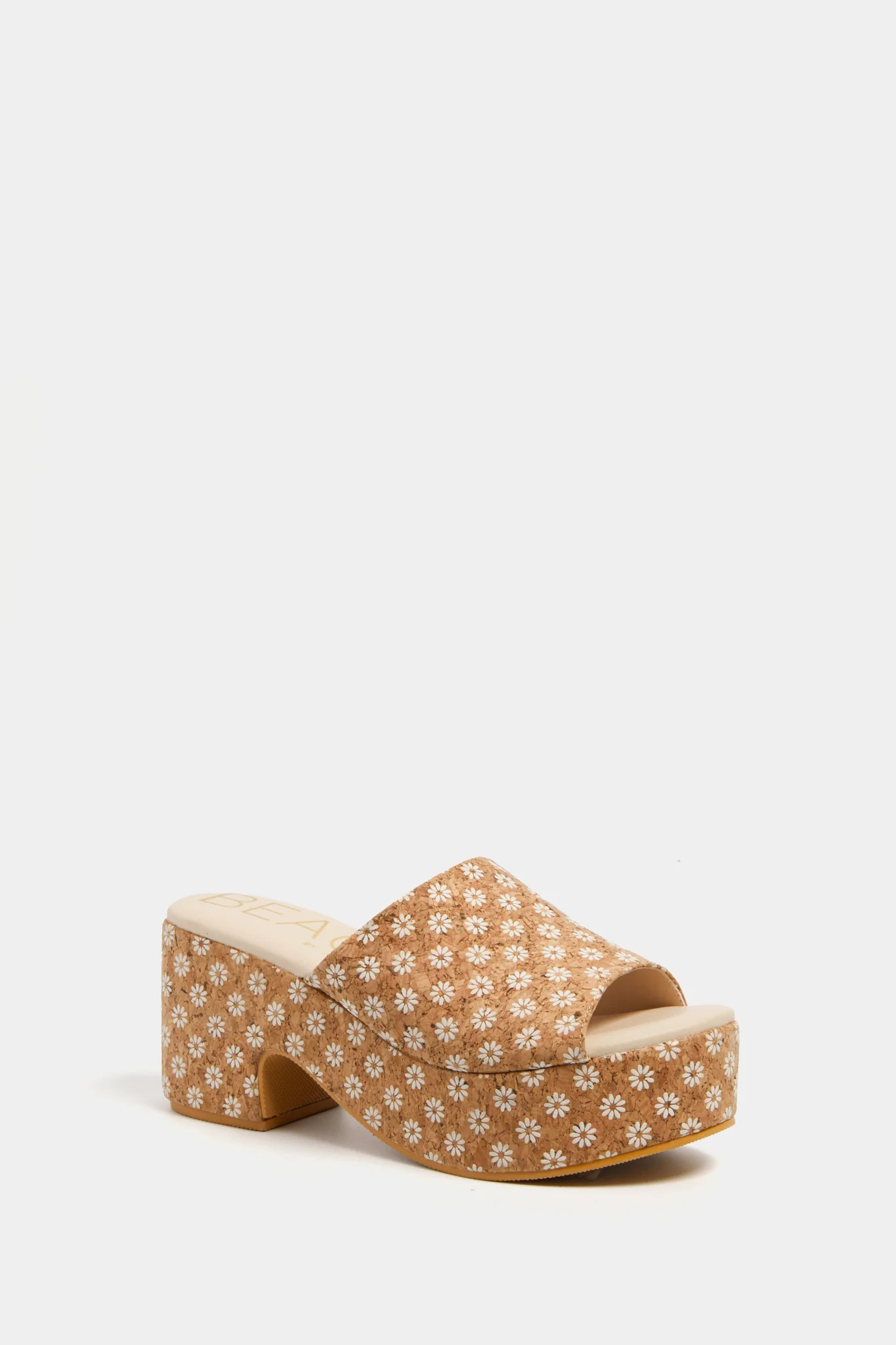 Cork Daisy Terry Heels | Tuckernuck (US)