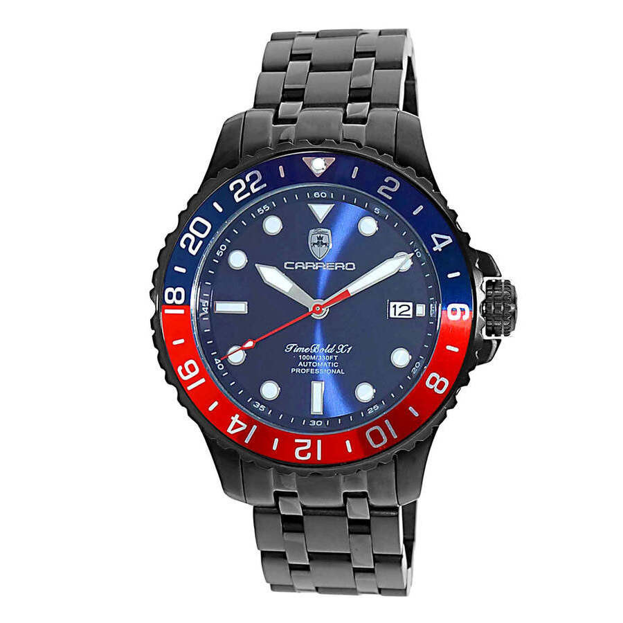Torino Carrero Time Bold - X1 Blue Dial Mens Watch C1B737BU-MR | Jomashop.com & JomaDeals.com