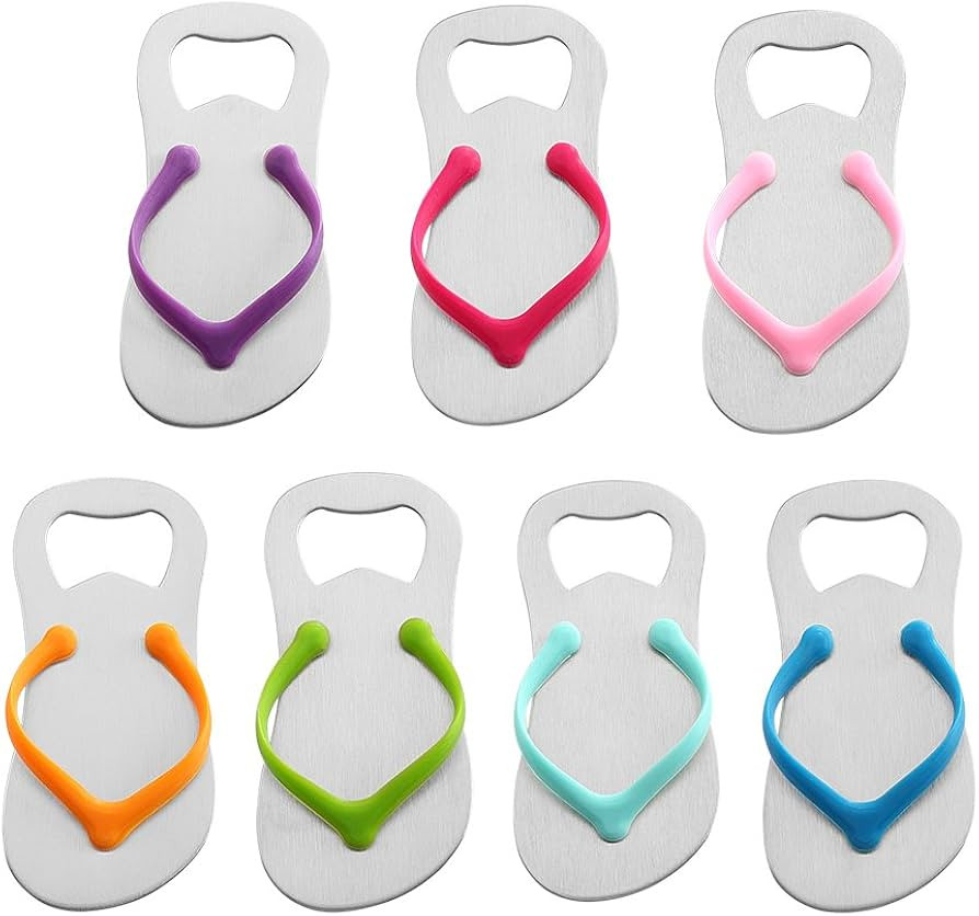 7 pack Flip-flop Bottle Opener, Gift Wrap for Each Opener | Amazon (US)
