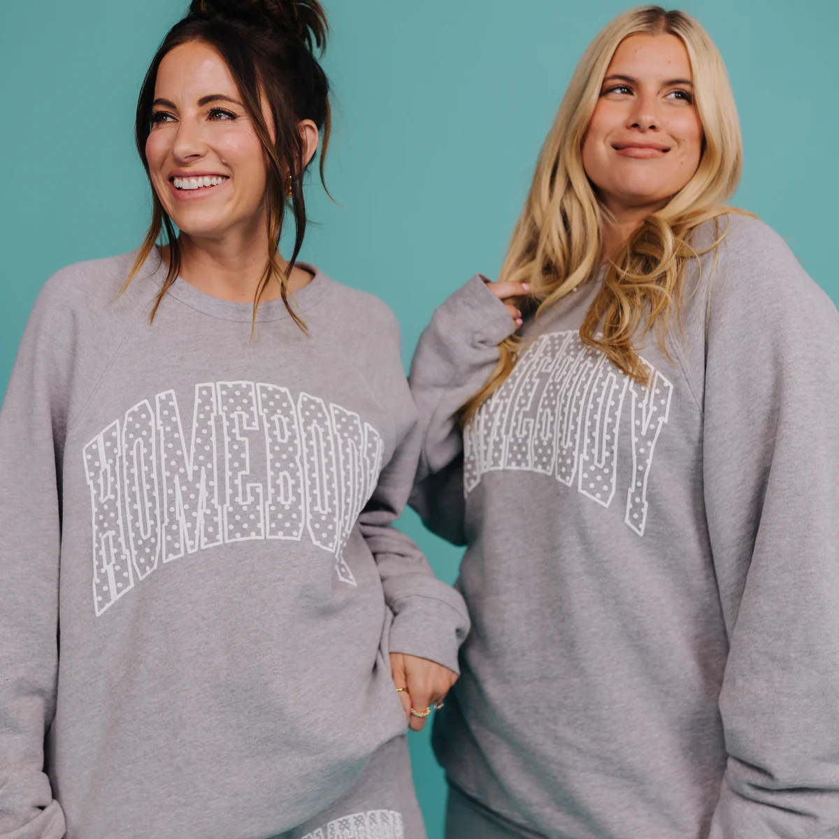 Homebody Varsity Sweatshirt | Cozy Women's Fleece Sweatshirt | Staykation