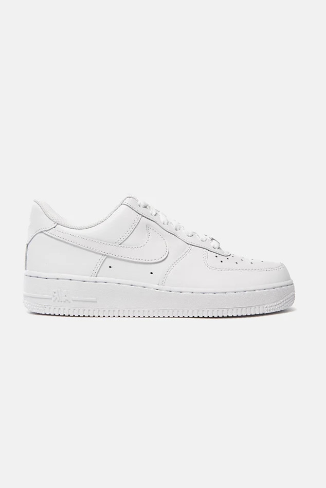 Nike White W Air Force 1 '07 | Blue & Cream