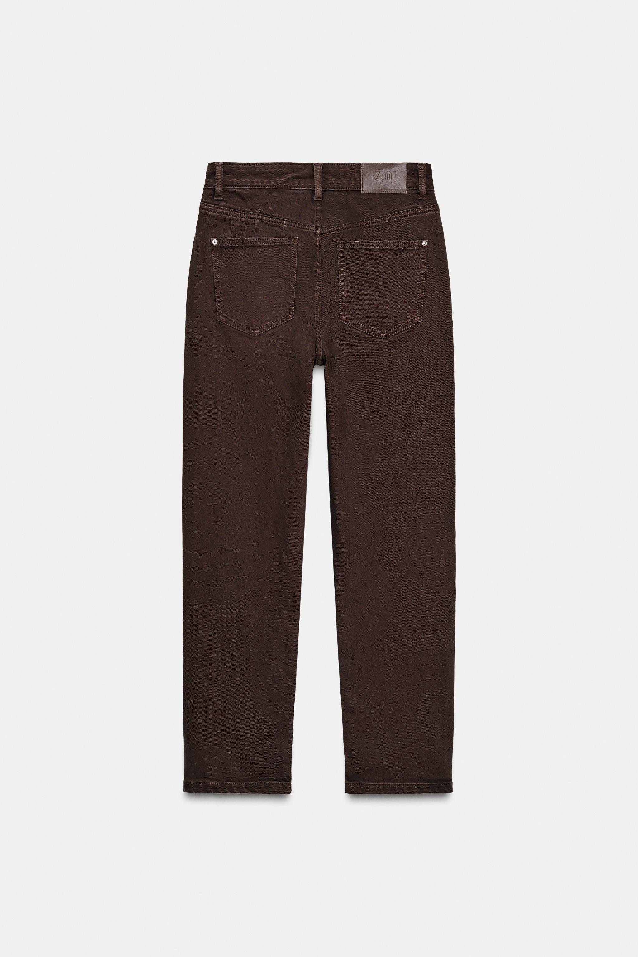 Z.01 HIGH WAIST MOM FIT JEANS | Zara US