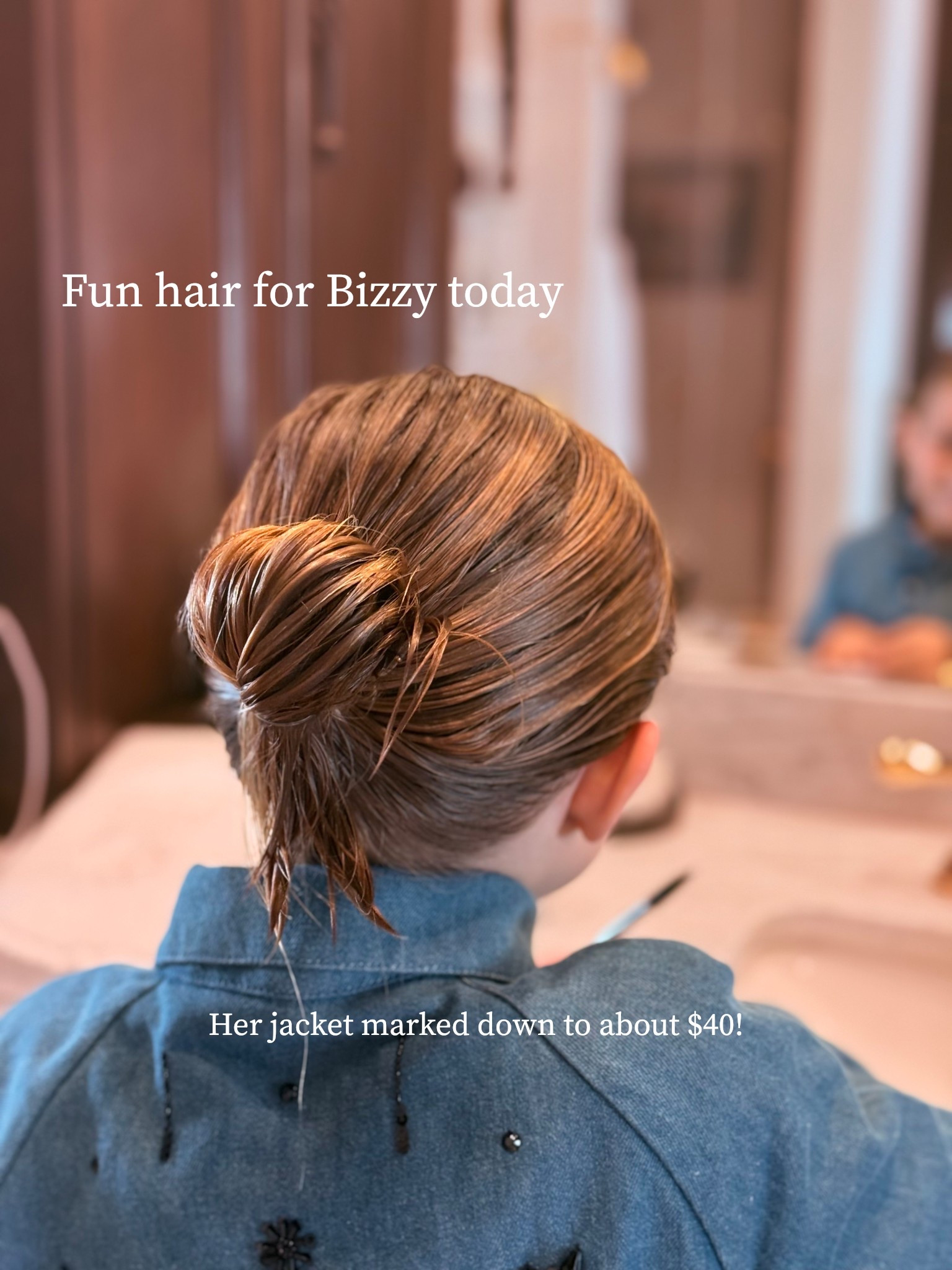 Super huge markdowns on sale items right now! This jacket was nearly $200 and is now about $40! Embellished bomber on the front and back ✨

#LTKKids