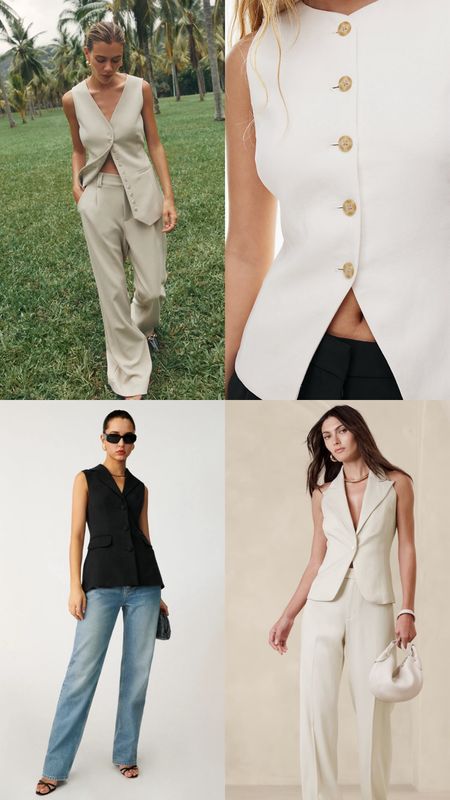 Longline vest
Women’s vest
Button vest
Button long vest
Linen vest
Summer style
Spring stylee

#LTKstyletip #LTKfindsunder100 #LTKworkwear