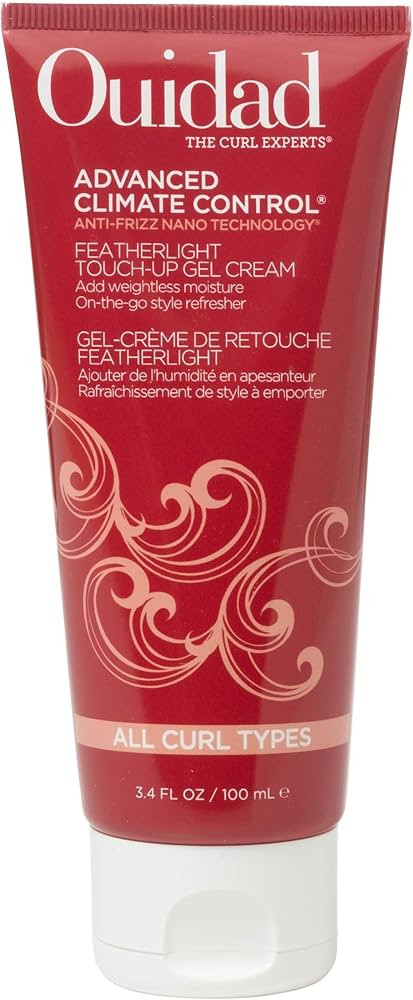 Ouidad Advanced Climate Control Featherlight Touch-Up Curl Gel Cream - 3.4 fl oz, Anti-Frizz Nano... | Amazon (US)