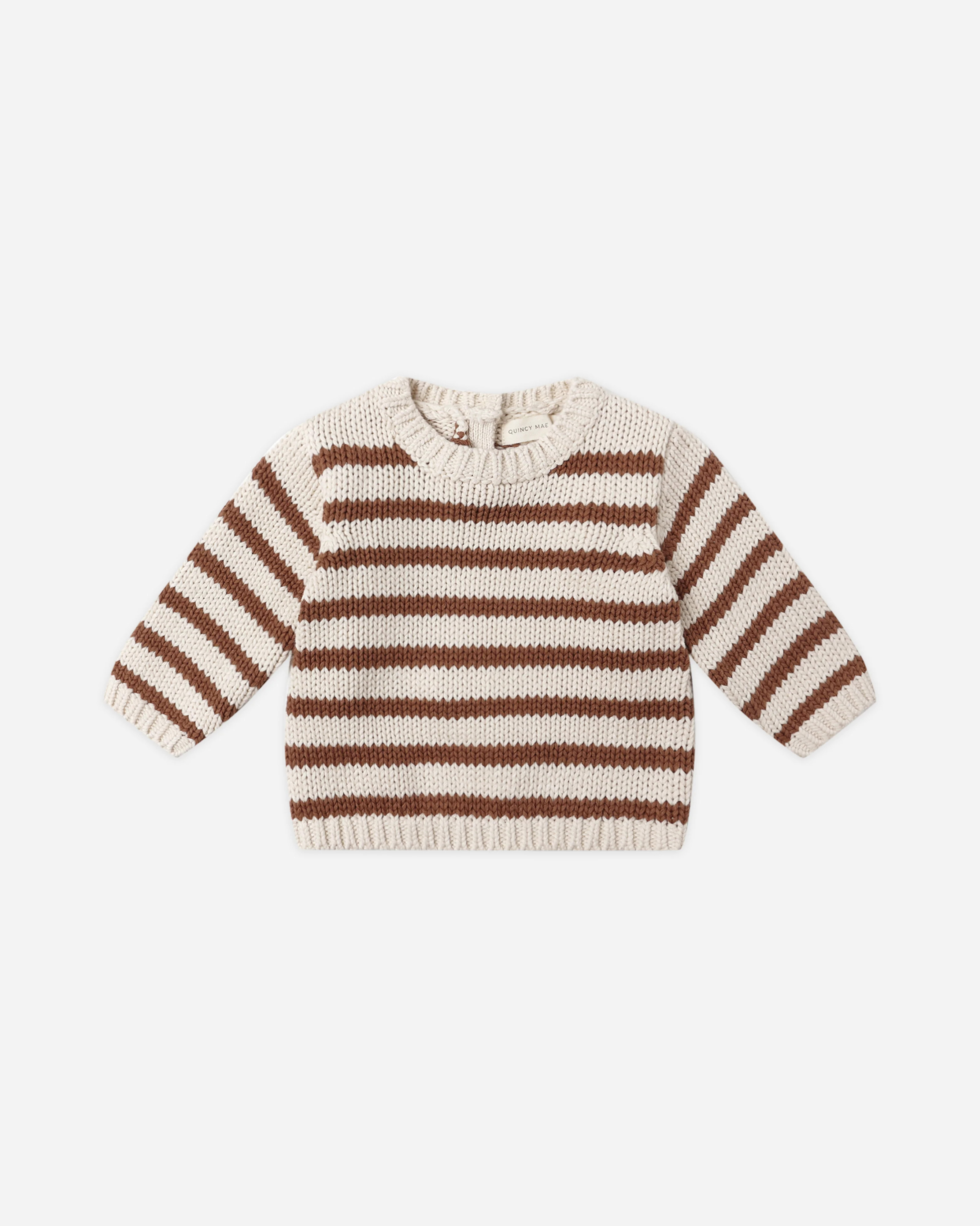 Rex Sweater || Cedar Stripe | Rylee + Cru