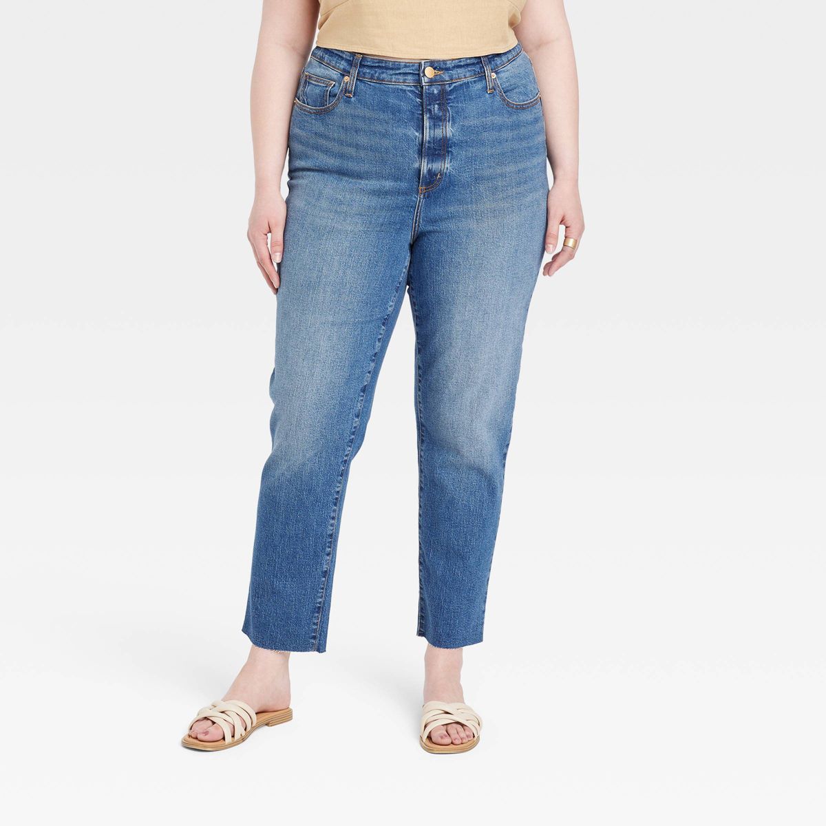 Women's High-Rise 90's Slim Jeans - Universal Thread™ Medium Wash 17 | Target