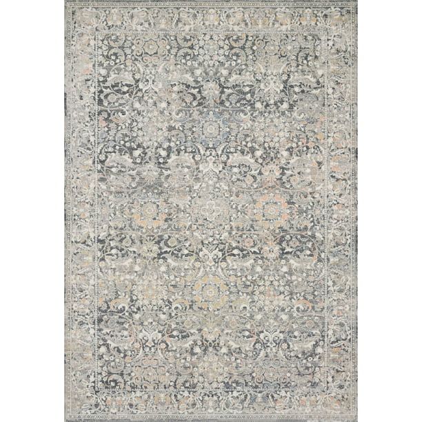 Loloi II Lucia Oriental Grey / Mist Area Rug - Walmart.com | Walmart (US)