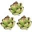 3Pcs Large Faux Artichoke Decor Artificial Vegetable and Fake Fruit Realistic Artichoke Bowl Fill... | Amazon (US)