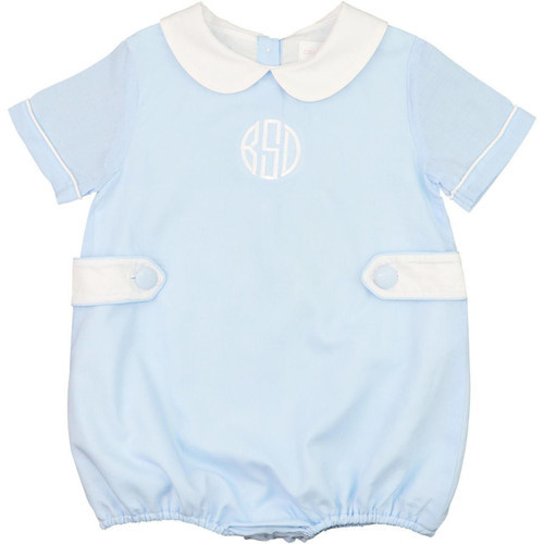 Blue And White Side Tab Bubble | Cecil and Lou