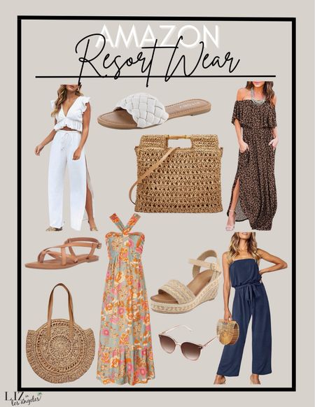 Resort wear is a hot trend this spring and I am ready to travel.  These spring outfits are the perfect travel outfits for a vacation outfit.  These tropical inspired outfits are perfect all spring long. #amazon



#LTKfindsunder50 #LTKFestival #LTKtravel