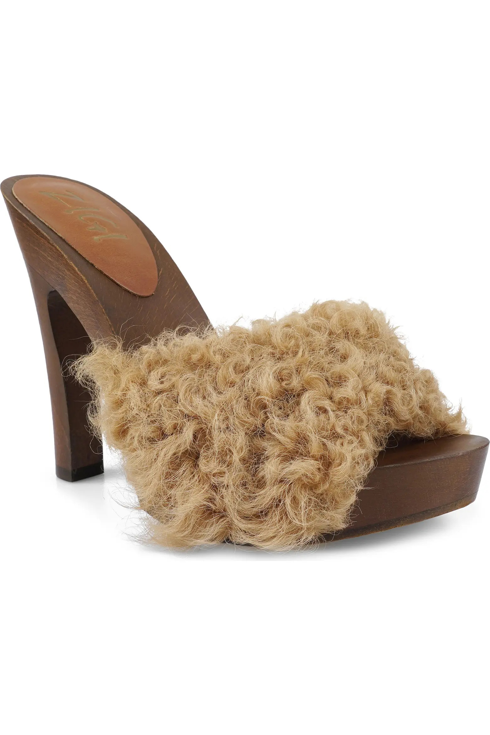 Genuine Shearling Platform Sandal (Women) | Nordstrom | Nordstrom
