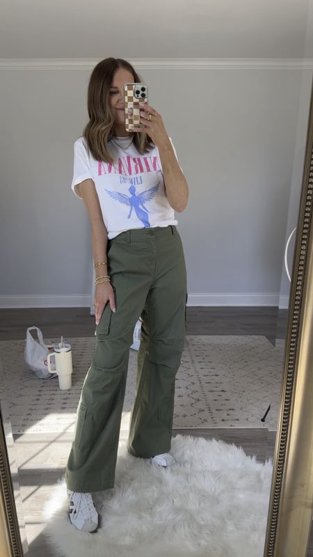 Cargo pants 20% off // 4 colors
Target spring outfit 
Cargo pants small
Graphic tee medium 


#LTKover40 #LTKVideo #LTKSeasonal