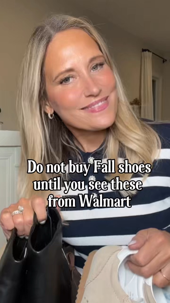 Fall shoe edit from Walmart. Real genuine leather too