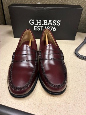 Bass Weejuns women 7.5 oxblood worn 3 times | eBay US