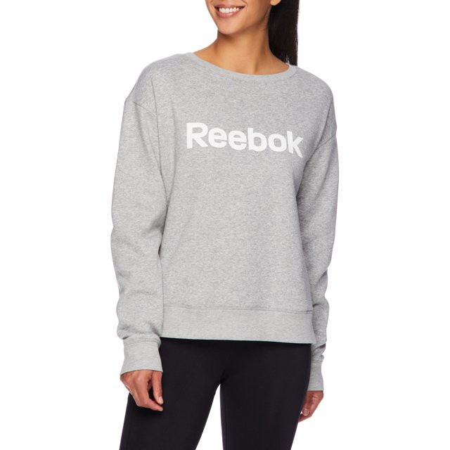 Reebok Women's Athleisure Fleece Crew | Walmart (US)
