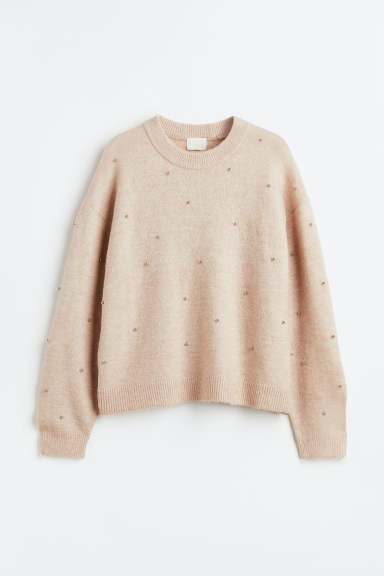 Beaded Sweater | H&M (US + CA)