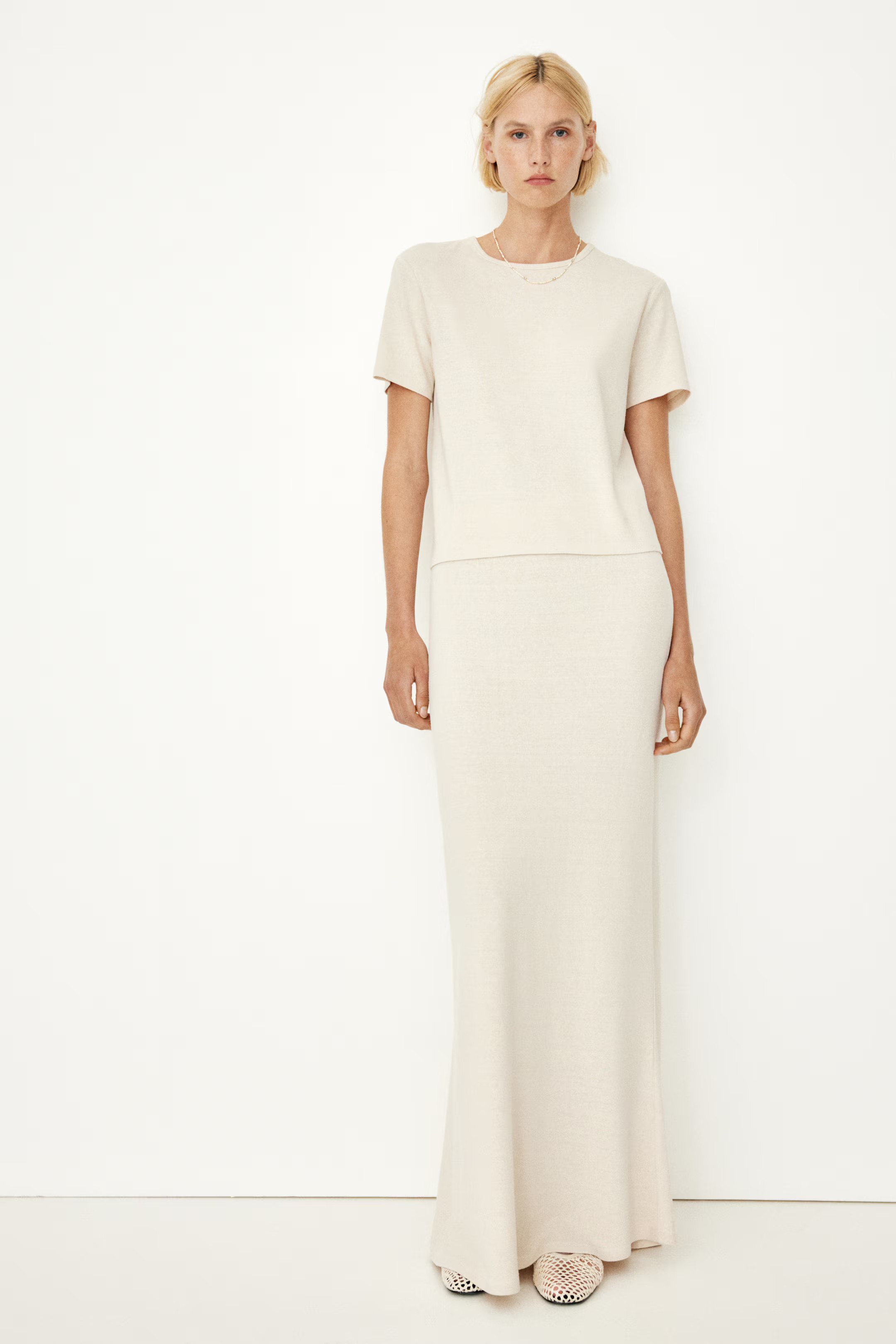 Silk-Blend Skirt | H&M (US + CA)