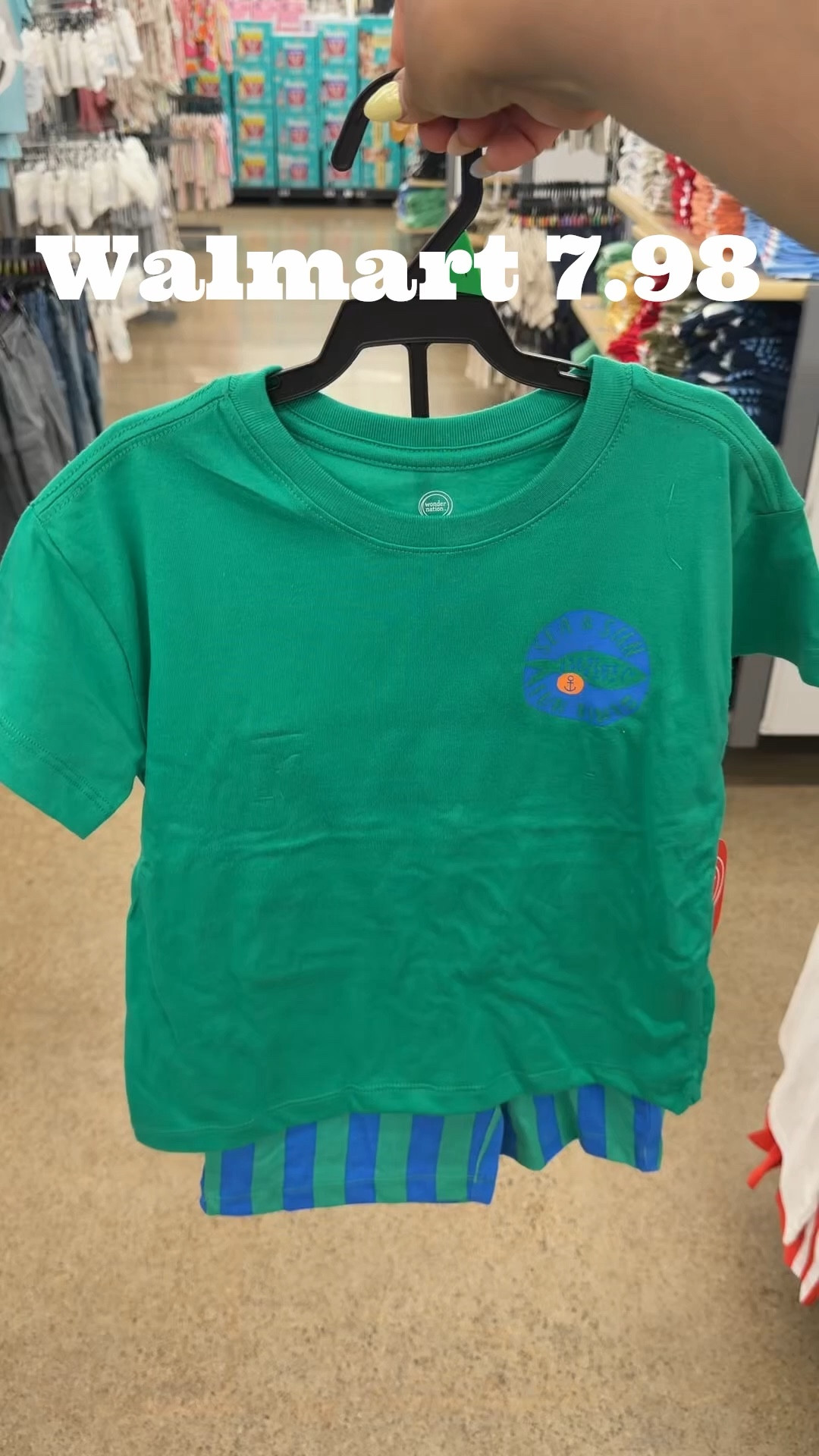 Spring colección at Walmart, toddler boy 