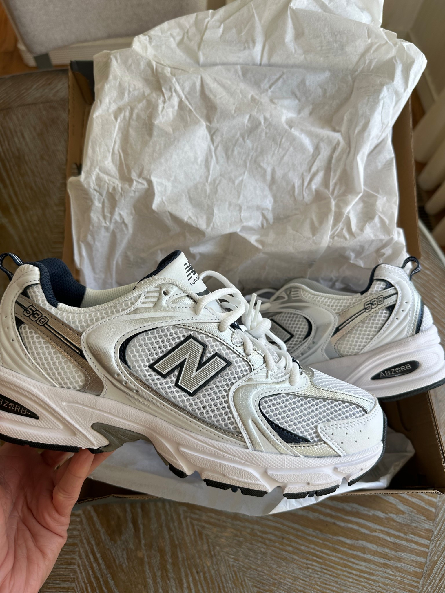 New balance sneakers / new balance 530 / sneaker of the summer / summer sneakers / sneakers of the year / trending sneakers / trending shoes / trending summer shoes / trending for 2025 

#LTKShoeCrush #LTKStyleTip #LTKSeasonal